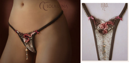 closed Thong Montecarlo Lingerie - lolaluna.com