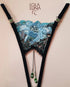 Celeste Gift Set / Open Thong + Necklace in a lovely case open string - lolaluna.com