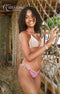 Grenat · Brazilian Bikini Knot · Deep Crimson bikini - lolaluna.com