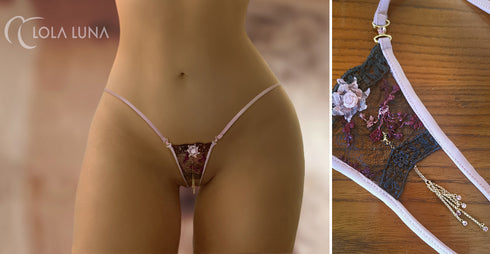 Nayeli open Open G-string - lolaluna.com