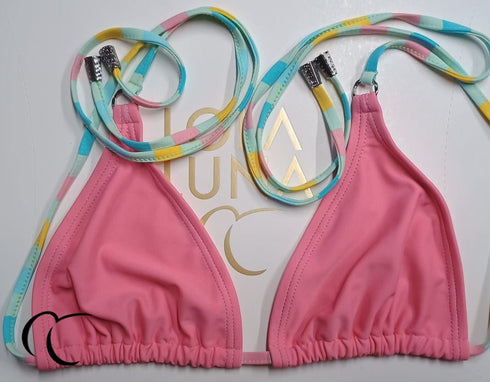 Rainbow · Brazilian Bikini · Pastel Pink | Lola Luna Bikini - lolaluna.com
