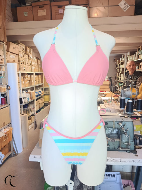 Rainbow · Brazilian Bikini · Pastel Pink | Lola Luna Bikini - lolaluna.com