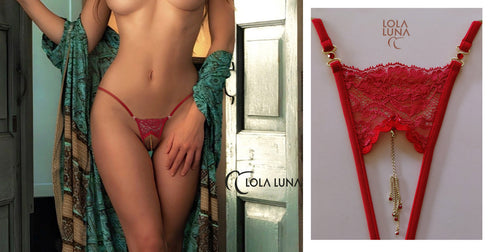 Carmen Open string Open G-string - lolaluna.com