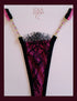 Micro string Scarlett Fuschia Micro string - lolaluna.com