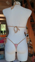 Selenie · Micro Bikini · Pink, White & Beige bikini - Lola Luna Lingerie