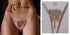 Romelie Gift Set / Open Thong + Necklace in a Lovely Case open string - lolaluna.com