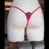 Violine Fuchsia Embroidered Micro Thong Micro string - lolaluna.com