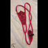Violine Fuchsia Embroidered Micro Thong Micro string - lolaluna.com