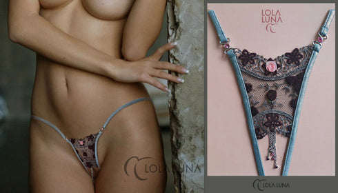 Arielle Open string Open G-string - lolaluna.com