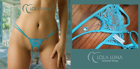 Helia open thong Open G-string - lolaluna.com
