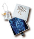 Sapphire Gift Set / Ondine open Thong + Necklace in a Lovely Case Open G-string - lolaluna.com