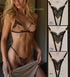 Bonnie set black lingerie set - lolaluna.com