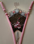 Rose open Open G-string - lolaluna.com