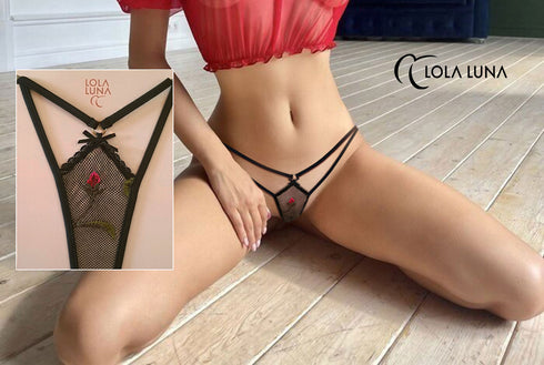 Closed Thong Fiona Lingerie - lolaluna.com