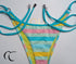 Rainbow · Brazilian Bikini · Turquoize Breeze Bikini - lolaluna.com