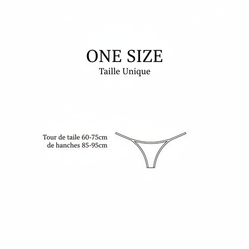 Micro Thong Bikini · Minimalist Lycra bikini string - lolaluna.com