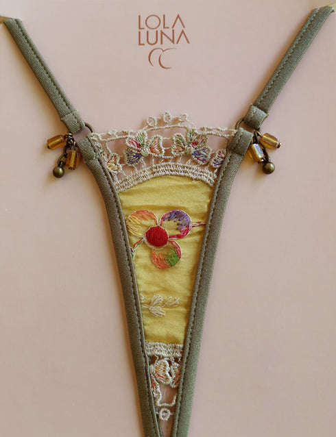 Micro string Jeanne Micro string - lolaluna.com