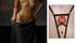 Kali Open G-string made of transparent tulle + jewel Open G-string - lolaluna.com