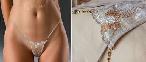 Opalys closed thong closed G-string - lolaluna.com