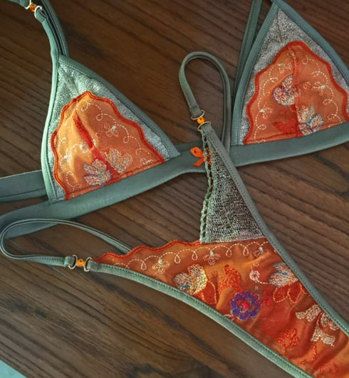 Orane closed thong closed G-string - lolaluna.com