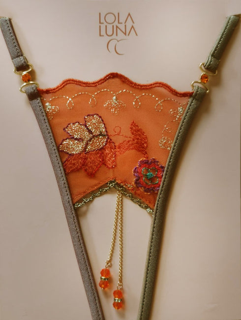 Orane open thong Open G-string - lolaluna.com