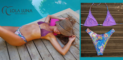 Bikini Palmyra trendy Swim costume , bikini - lolaluna.com