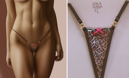 Panther micro thong Micro string - lolaluna.com