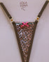 Panther set bra + thong lingerie set - lolaluna.com