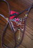 Panther Gift Set / Thong + Necklace in a lovely case open string - lolaluna.com