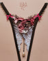 Open thong + pearl Open G-string - lolaluna.com