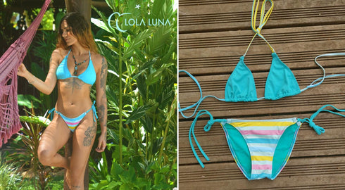 Bikini Rainbow bikini - lolaluna.com