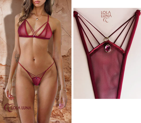 Rejeane set lingerie set - lolaluna.com