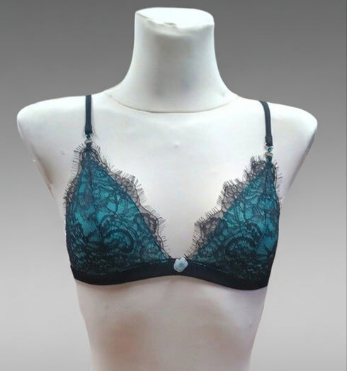 Scarlett set blue lingerie set - lolaluna.com