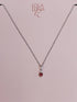 Ruby Gift Set / Priska open Thong + Necklace in a Lovely Case Open G-string - lolaluna.com