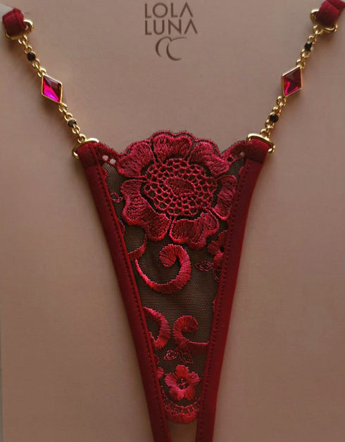 Micro thong RUBY Micro string - lolaluna.com