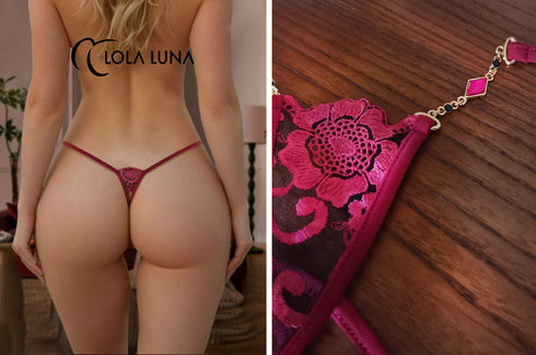 Micro thong RUBY Micro string - lolaluna.com