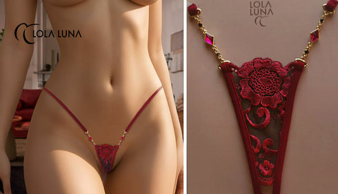 Micro thong RUBY Micro string - lolaluna.com
