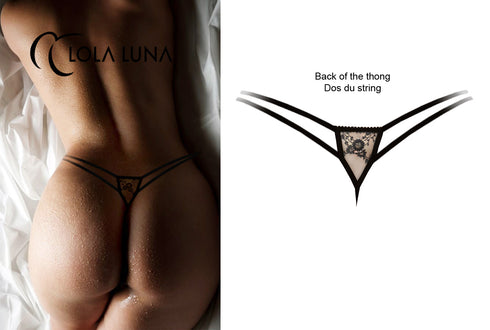 Salomé micro Micro string - lolaluna.com