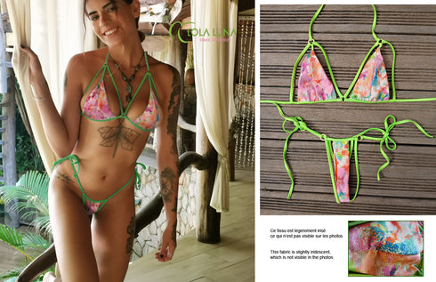 Bikini Samoa string sexy bikini string - lolaluna.com