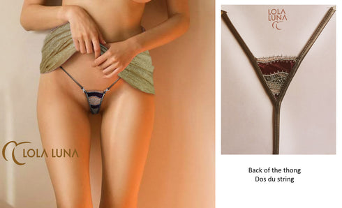 Sheerazade micro thong Micro string - lolaluna.com