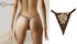 Sofia micro. Gold Embroidered Silk String Micro string - lolaluna.com