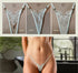 White thong Bonnie (without bra) Lingerie - lolaluna.com