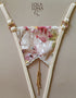 Petal open thong Open G-string - lolaluna.com