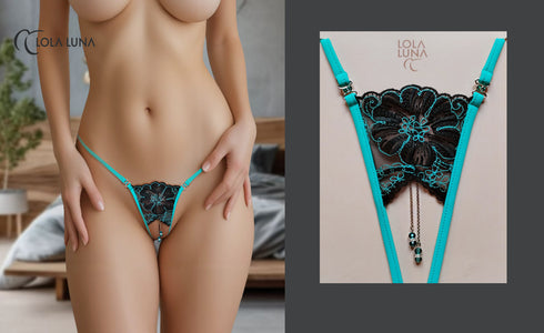 Talia open thong Open G-string - lolaluna.com