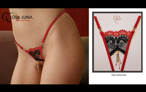 buy 3 thongs receive 4 Lingerie - lolaluna.com