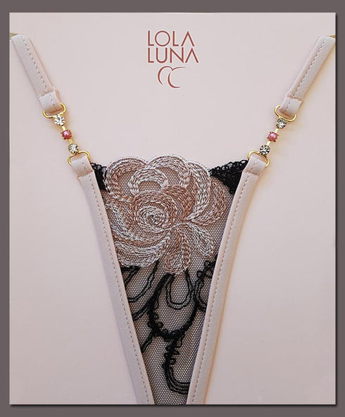 Valia Sheer Micro Mesh - micro G-String - lolaluna.com