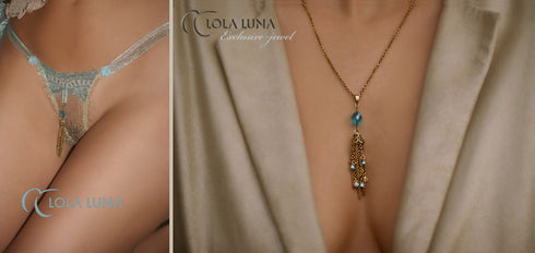 Yemandja closed closed G-string - Lola Luna Lingerie