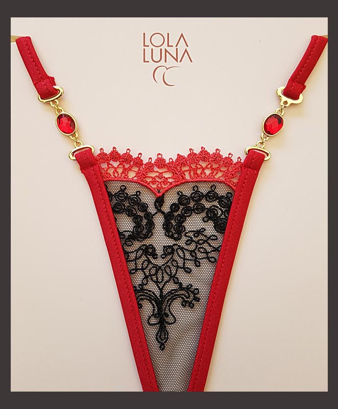 Micro string Chloe – LolaLuna Lingerie