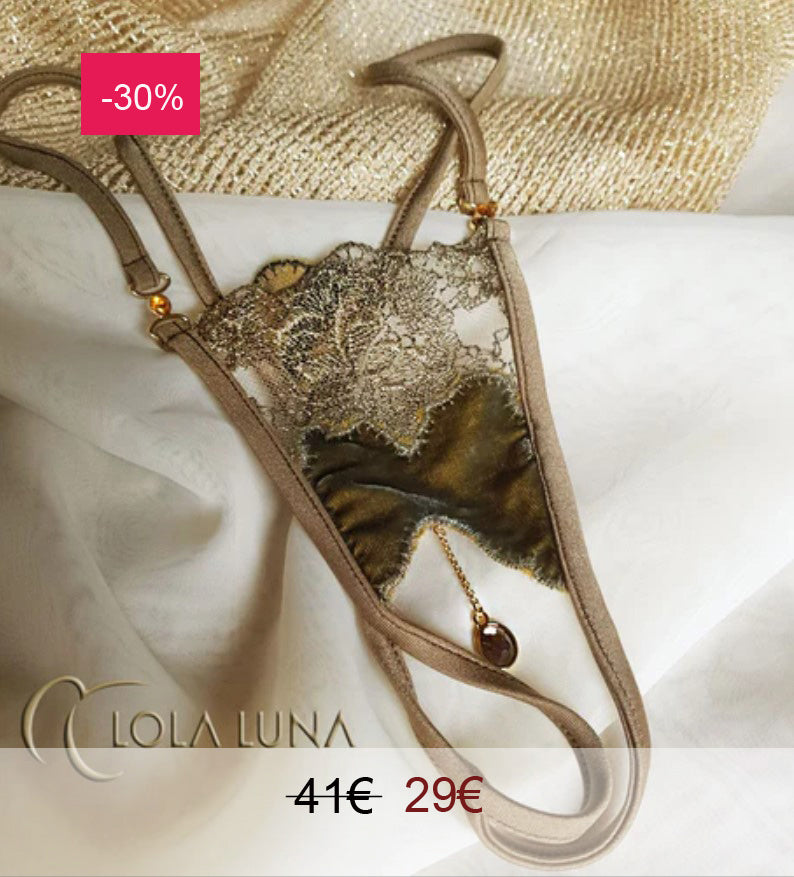 Luxury Open G-Strings & Crotchless Lingerie | Lola Luna – LolaLuna Lingerie